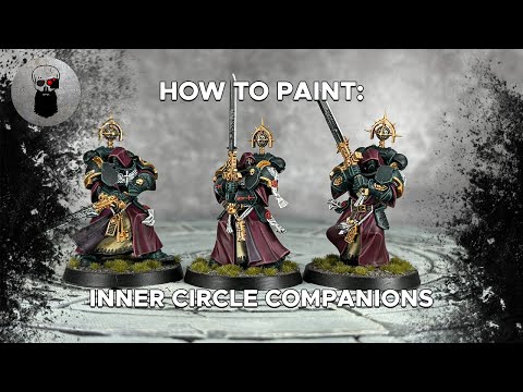 Contrast+ How to Paint: Dark Angels Inner Circle Companions