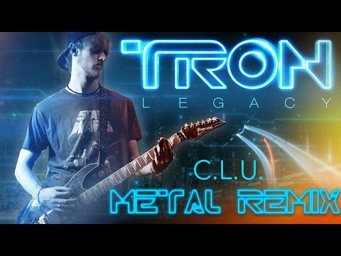 'TRON - LEGACY': C.L.U. - Guitar Cover (Symphonic Metal Remix)