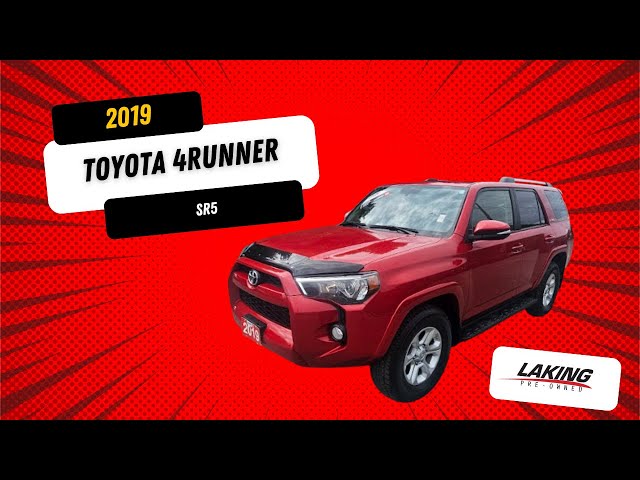 2019 Toyota 4Runner SR5 in Cars & Trucks in Sudbury