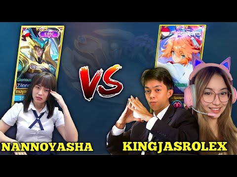 KINGJASRO VS INUYASHA🔥| HINDI DAW SIYA MAKA TULOG🤣| 2V2 NANNOYASHA VS JASROLEX - MLBB