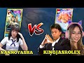 KINGJASRO VS INUYASHA🔥| HINDI DAW SIYA MAKA TULOG🤣| 2V2 NANNOYASHA VS JASROLEX - MLBB