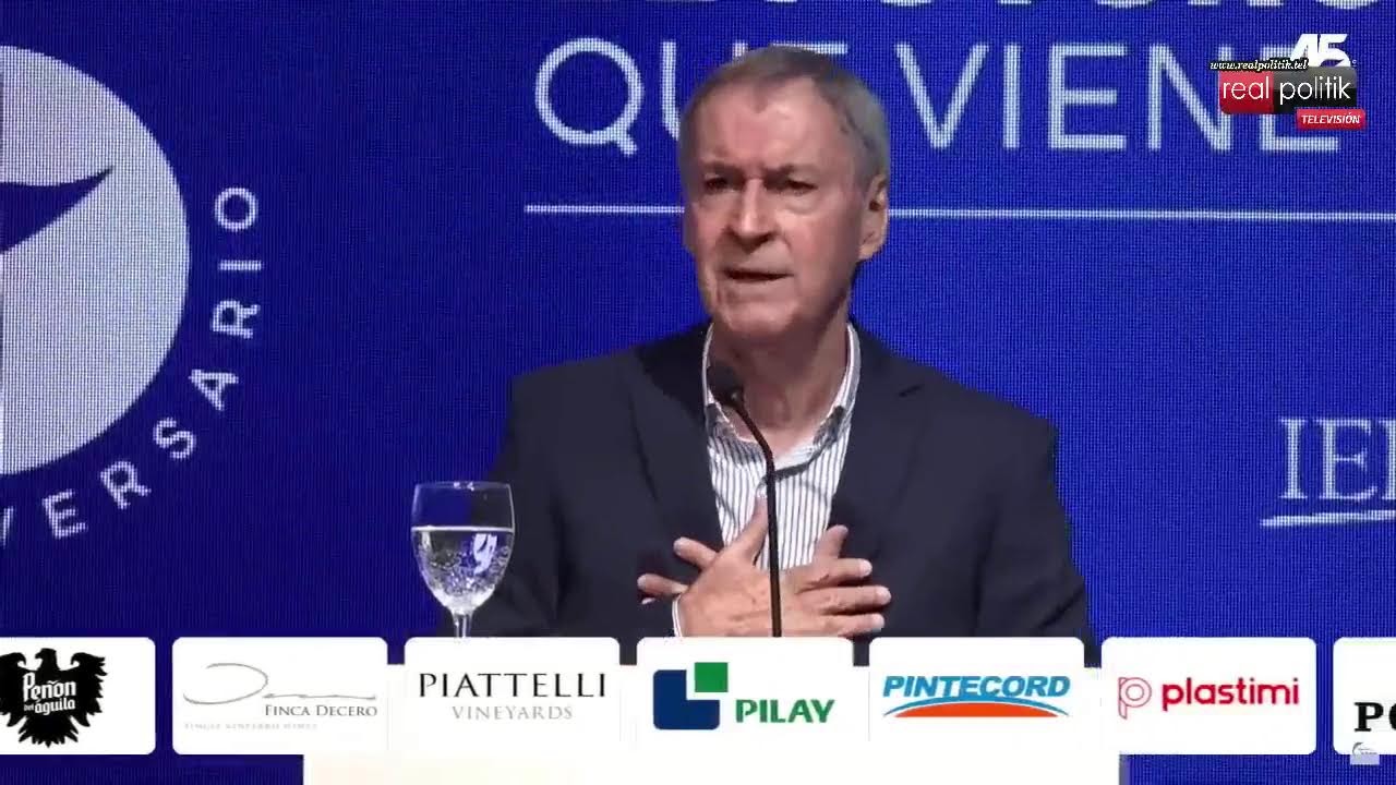 Juan Schiaretti tanteó su candidatura presidencial: "No se puede vivir con déficit fiscal"