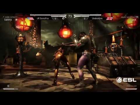Mortal Kombat X ESL Season 2 $100,000 Global Finals Sonic Fox vs Undead Jim MKX Tournament