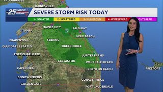Impact weather forecast for South Florida this afternoon, evening