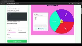 Create Your Free Custom Spin Wheel Widget