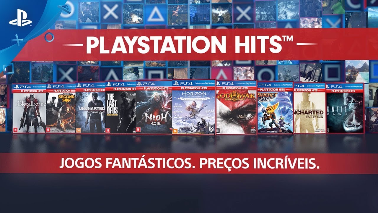 Apresentando as Novidades da Linha PlayStation Hits