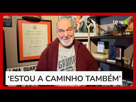 Lima Duarte leaves a message for his friend Francisco Cuoco