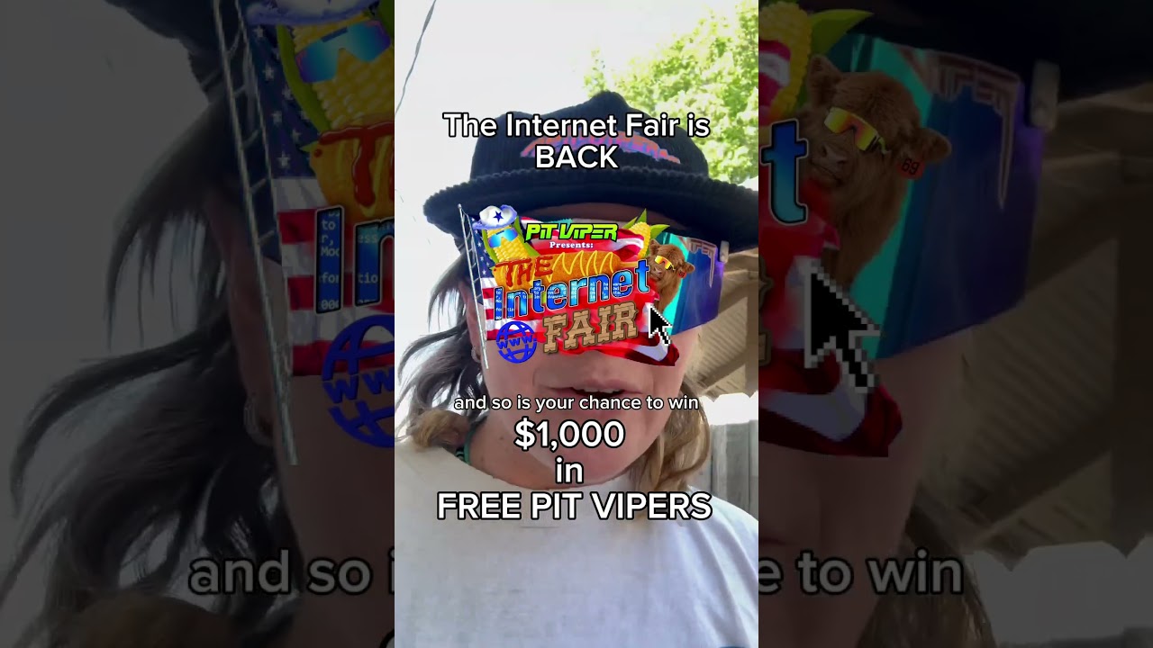 FREE SUNGLASSES #giveaway #pitviper #internetfair #funny