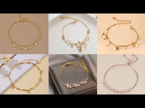 stylish bracelet design 2024/bracelet design for girls