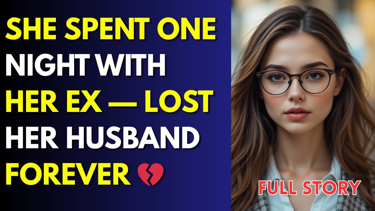 She Spent One Night with Her Ex — Lost Her Husband Forever   Heartbreaking Tale of Betrayal & Pain