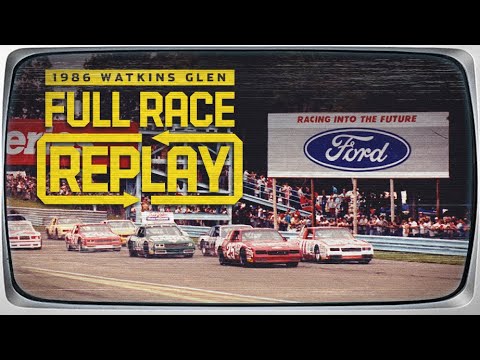 1986 Budweiser At The Glen from Watkins Glen | NASCAR Classic Race Replay