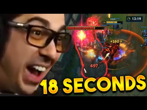 I DESTROYED HIS FIRST TOWER IN 18 SECONDS @trick