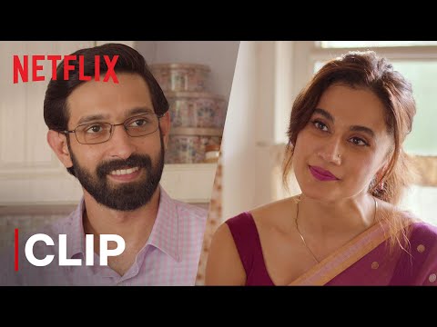 Vikrant Massey Meets Tapsee Pannu For The First Time | Haseen Dillruba | Netflix India — Haseen Dillruba