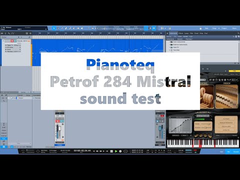 Pianoteq 7 - Petrof 284 Mistral sound test