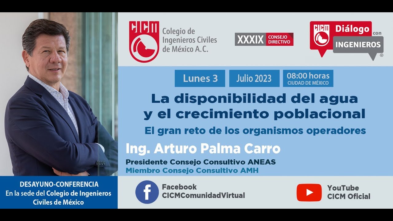 LA DISPONIBILIDAD DEL AGUA Y EL CRECIMIENTO DE LA POBLACIÓN: EL GRAN RETO DE LOS ORGANISMOS OPERADORES