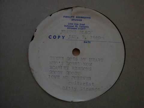 JEANNE BLACK & BILLY STRANGE Demo 1960 WHO'S SORRY NOW