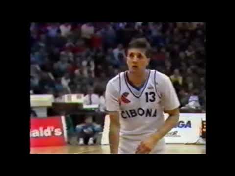 EUROLEAGUE: 1986 final - Cibona Zagreb vs Zalgiris Kaunas