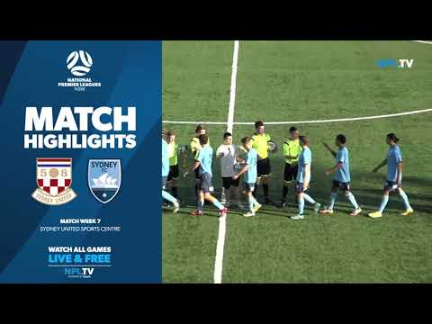 NPL NSW Men's Round 7 Fixture – Sydney United 58 v Sydney FC