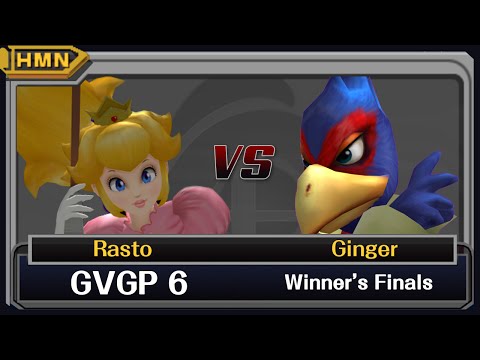 GVGP 6 Melee Winners Finals - Rasto (Peach) vs. Ginger (Falco)