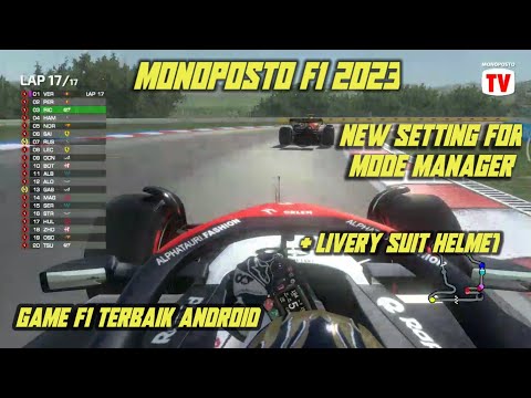 Mp-F1¬2023 Android[]Mode Manager][ DANIEL RICCIARDO | Full Race || HUNGARY WIN