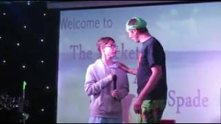 Nutty noah with Josh singing where you pants with