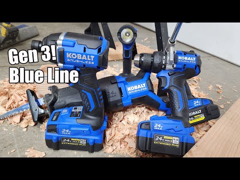 DEAL! Gen 3 Kobalt 4-Tool 24V Brushless Tool Combo Kit Review | Item #4913885 Model #KLC 4324A-03