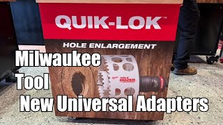 Milwaukee QUIK-LOK Hole Saw Arbor System