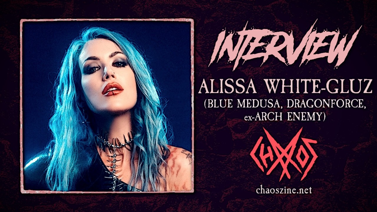 Interview: Alissa White-Gluz talks about new music with Blue Medusa and DragonForce - YouTube