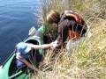 Dawn Helping Janice Out At Rake Creek Campsite