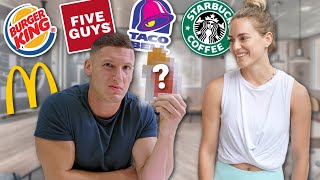 Only eating STRANGER’S FAVOURITE FAST FOOD for 24 hours *6,000 CALORIES*