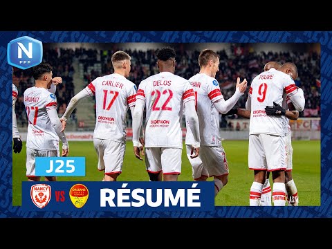 J25 I AS Nancy Lorraine - US Orléans (1-0), le résumé I National FFF 2023-2024