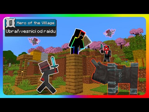 Minecraft Mistr VS 2 Hunteři ODVETA