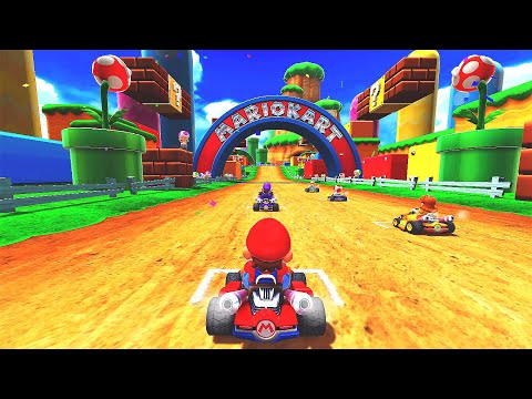 Mario Kart Arcade GP DX - All Courses (4K)