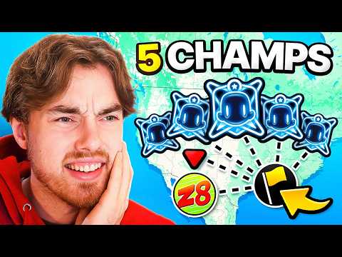 Geoguessr Pro vs 5 TOP RANK Players