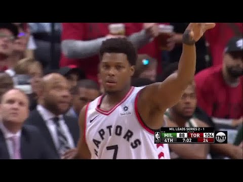 Kyle Lowry All Game Actions 05/21/19 Milwaukee Bucks vs Toronto Raptors Game 4 Highlights