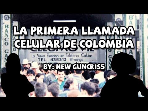 La primera llamada celular en Colombia (1994)