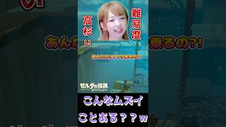 考えなくてもわかる、無理なやつ #ブレワイ #ゼルダの伝説ブレスオブザワイルド #shorts