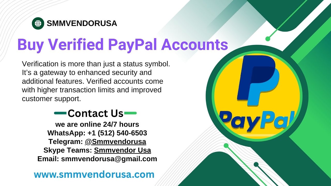 Buy Verified PayPal Accounts SSN Added