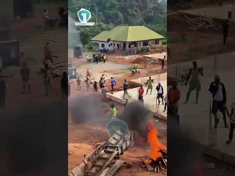 One Shot in Leg During NAIMOS Operation at Kyebi | Victim Receiving Treatment