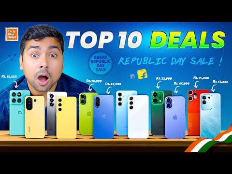 Must Buy Best SmartPhone Deals - Republic Day Sale Flipkart & Amazon 🔥