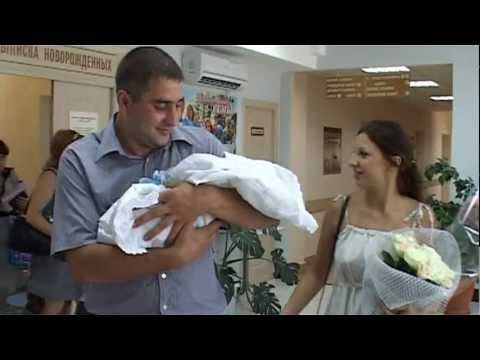 выписка из роддома. 18.07.2011г.