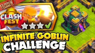 Easily 3 Star the Infinite Goblin Challenge (Clash of Clans)