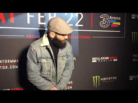 Pedro Carvalho scrum discussing his upcoming fight with Patricio Pitbull