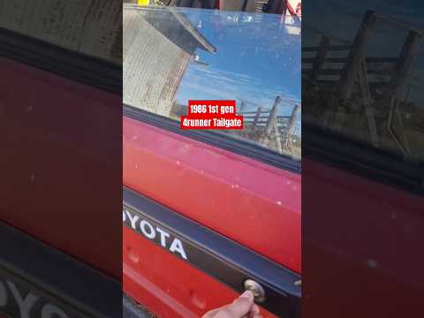 Thumbnail for 1st gen 4runner tailgate #4runner #1stgen4runner #toyota #australia by Toyota Australia