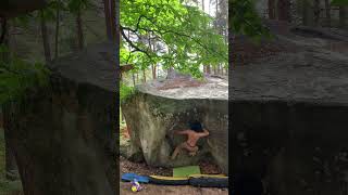 Video thumbnail of Cascade, 7a. Fontainebleau