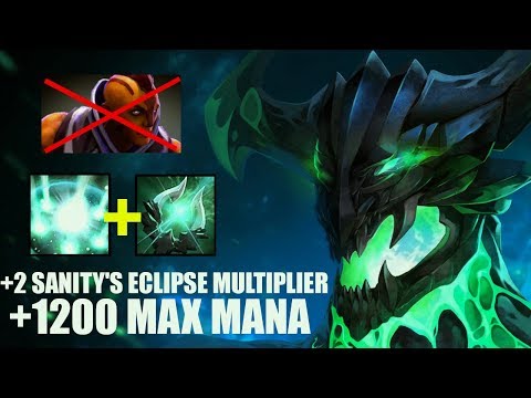 Outworld Devourer New Ability Rework +1200 MAX MANA Aghanim Scepter Crazy Pro Gameplay Dota 2 7.23