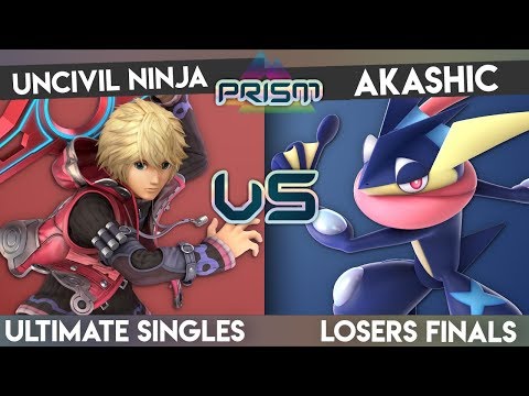 PRISM 162 - Uncivil Ninja (Shulk) vs. Akashic (Greninja) - Losers Finals - Smash Ultimate Singles