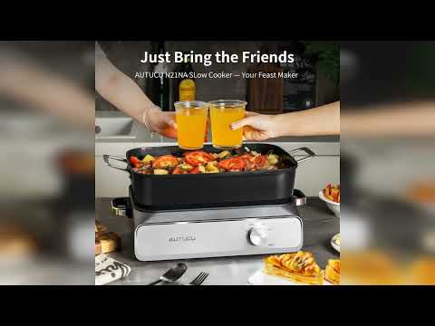 Review: Slow Cooker 10-Quart - PFOA-Free Ceramic Coating, Oven Safe to 450°F | Keep Warm Funct...