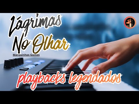 ???? LÁGRIMAS NO OLHAR – Marquinhos Gomes | Playback Legendado Exclusivo 2025 ????✨