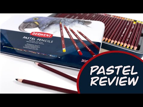 Derwent Pastel Pencil Review || Using Derwent Pastel Pencils for the first time.